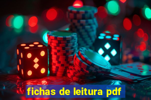 fichas de leitura pdf